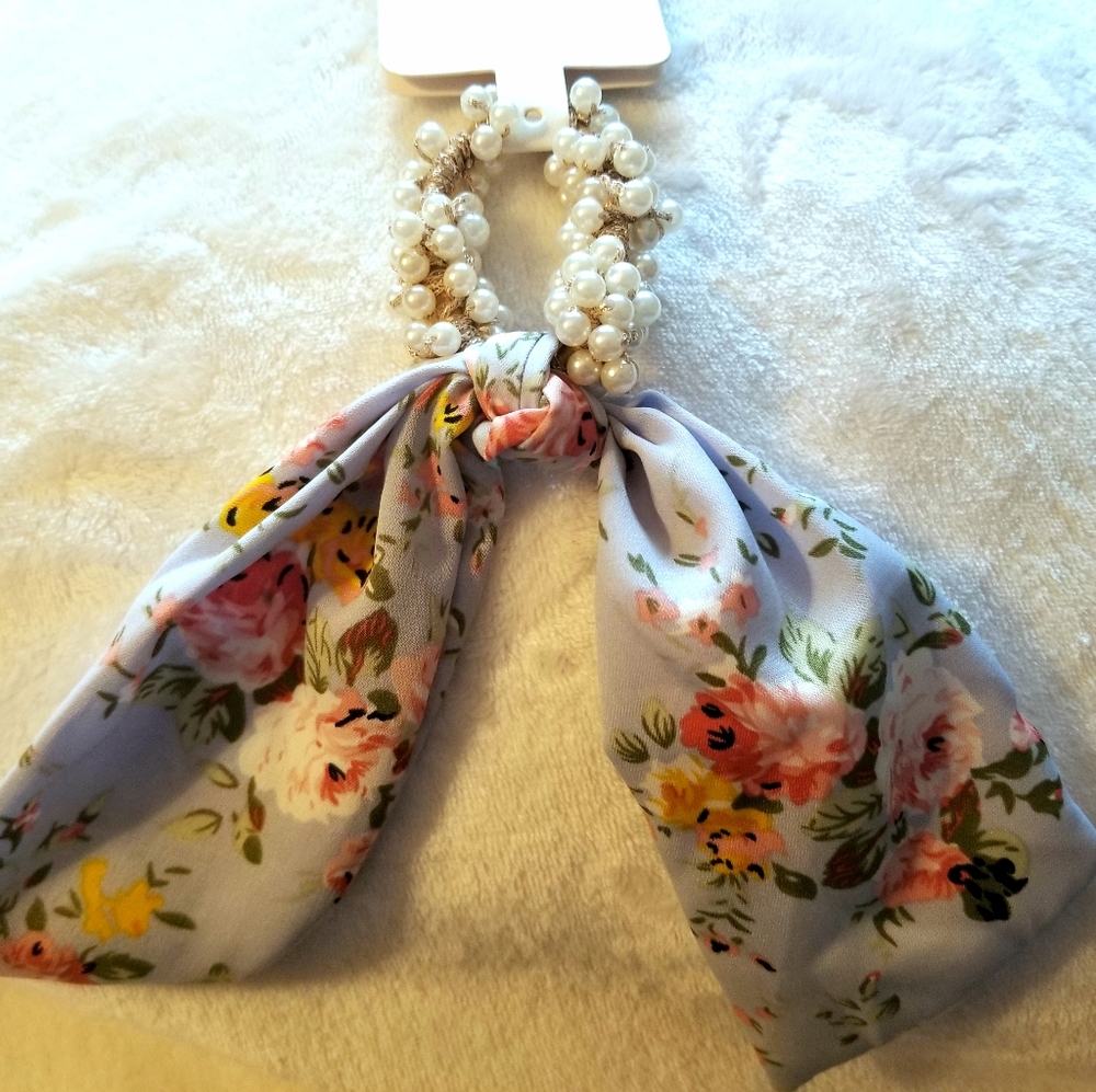 🆕️ Twelve | Pony Tail Scarf | Scrunchie | Pearls | Floral | Hair Accessories